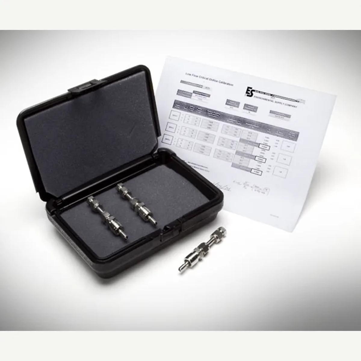CO-QC4-SS-Set Low Flow Calibration Orifice Set