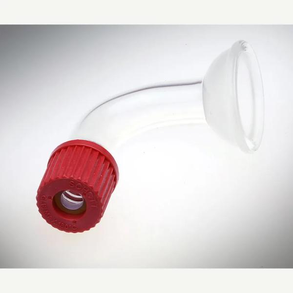 GPA-S28-(XX)GL-L Pyrex Adapter Elbow / #28 Socket & Seal Ring With Cap