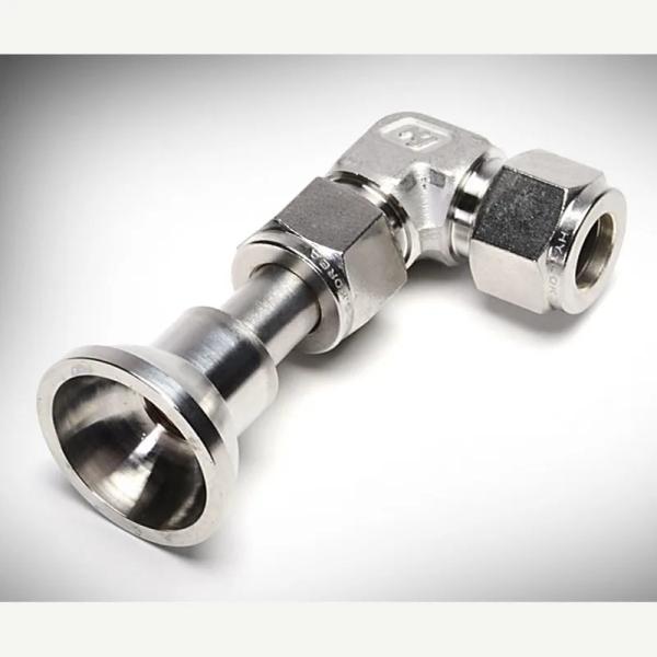 GPS-S28-08L Stainless Steel Adapter Socket / 90 Degree Elbow