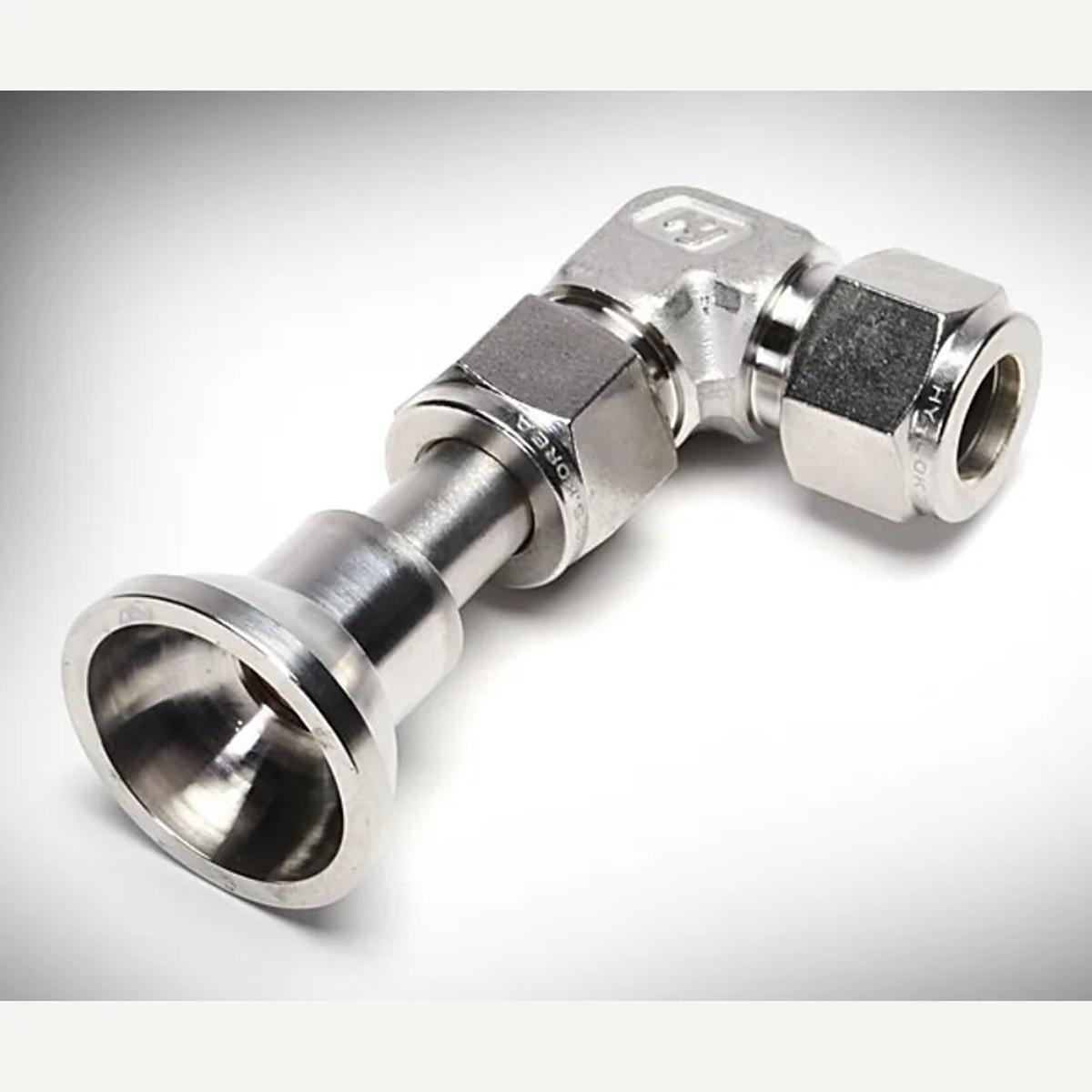 GPS-S28-08L Stainless Steel Adapter Socket / 90 Degree Elbow