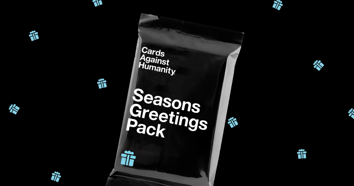 Cards Against Humanity Food Pack + 2012, 2013, 2014 Holiday Packs – FAST SHIPPING