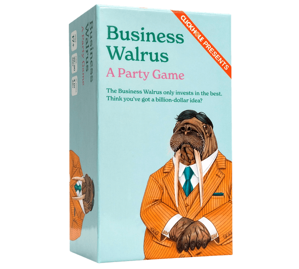 Business Walrus (Three-Quarter View of Box)
