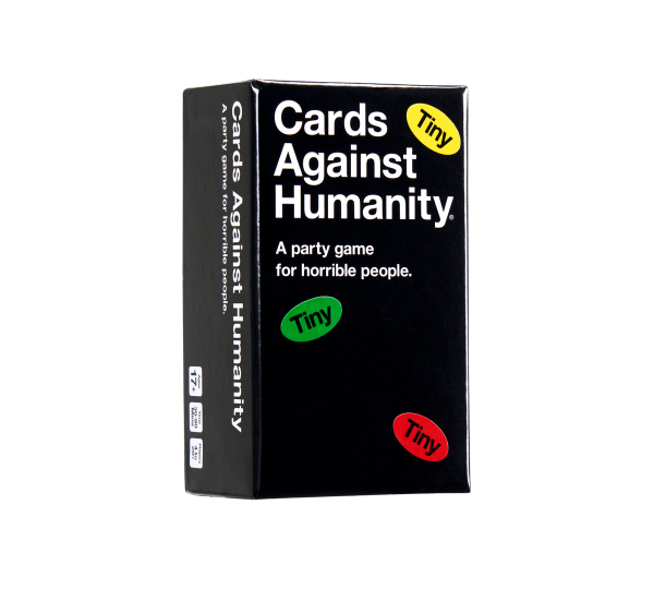 Tiny Cards Against Humanity (Three-Quarter View of Box)