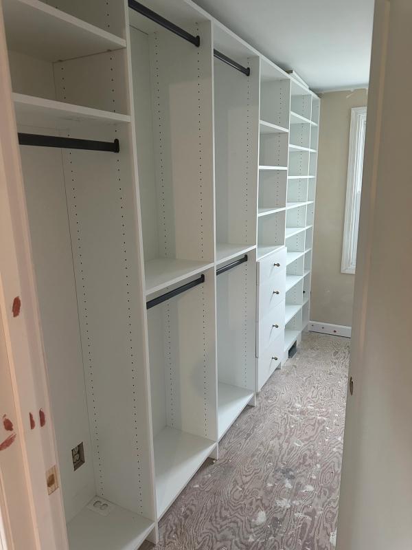 Northville His and Hers Closets by TrueForm Closets
