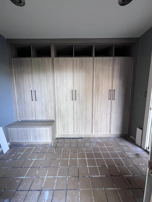 Saline Mudroom by TrueForm Closets