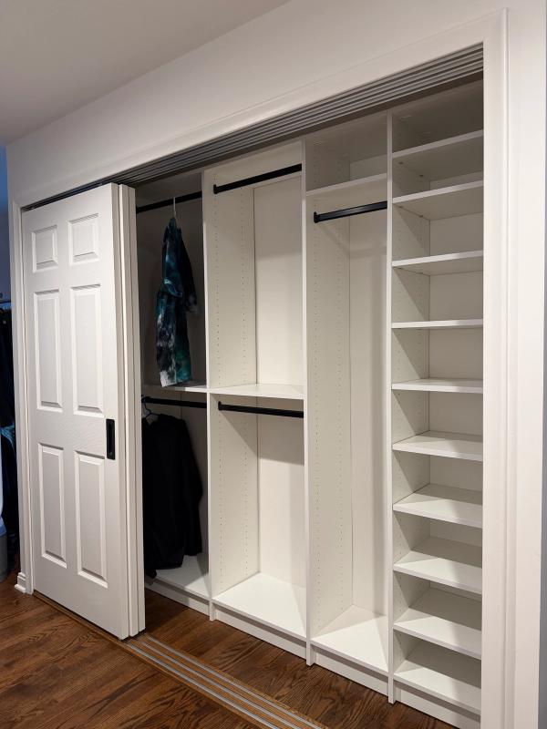 Ann Arbor Primary Closet by TrueForm Closets