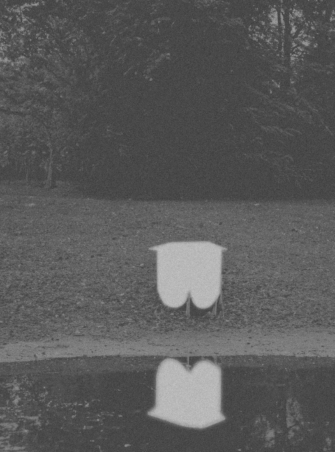 《Ghost model》 blurring,noise,collage, 2024, Hitoki Keino