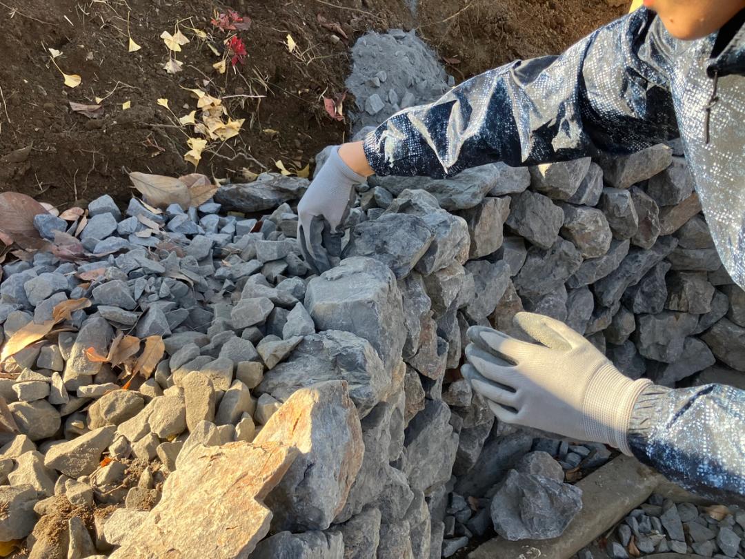 '25 石積みワークショップ | 当日作業風景
