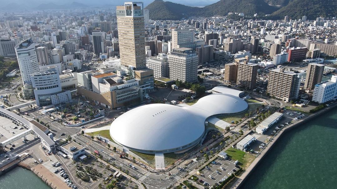 犬飼准教授が設計に携わった「あなぶきアリーナ香川」がベルサイユ賞を受賞しました