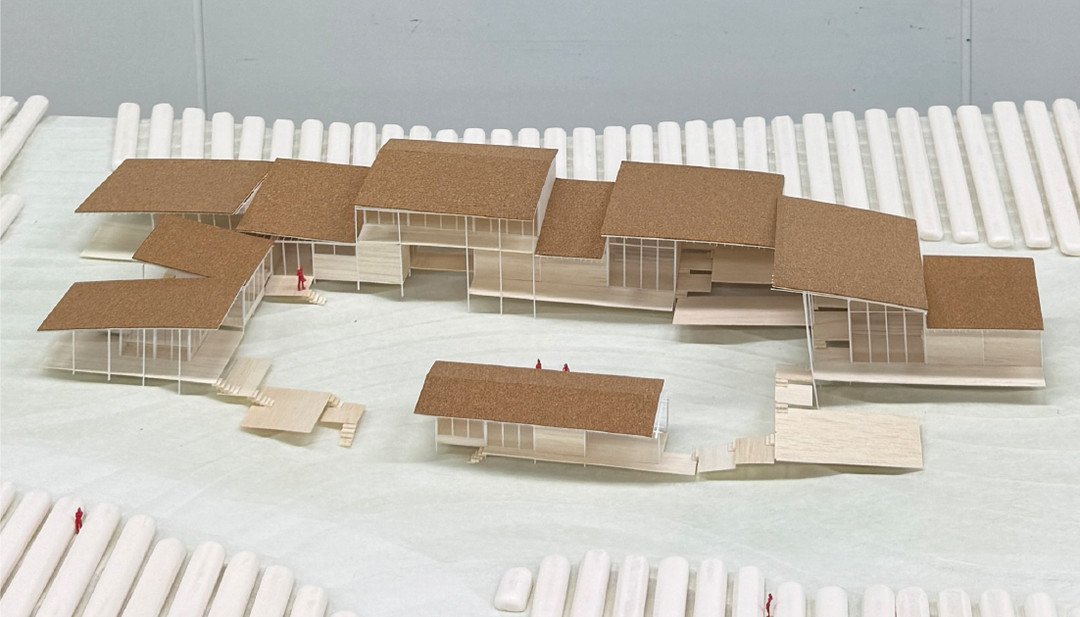 「茶工房と宿泊を融合した建築設計に向けた研究」　王 秋婷