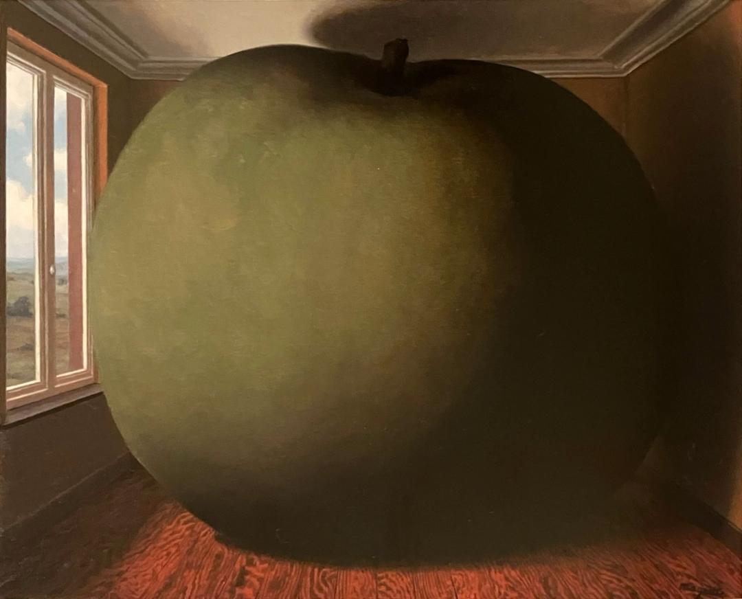 René Magritte『The Listening Room』(1952)