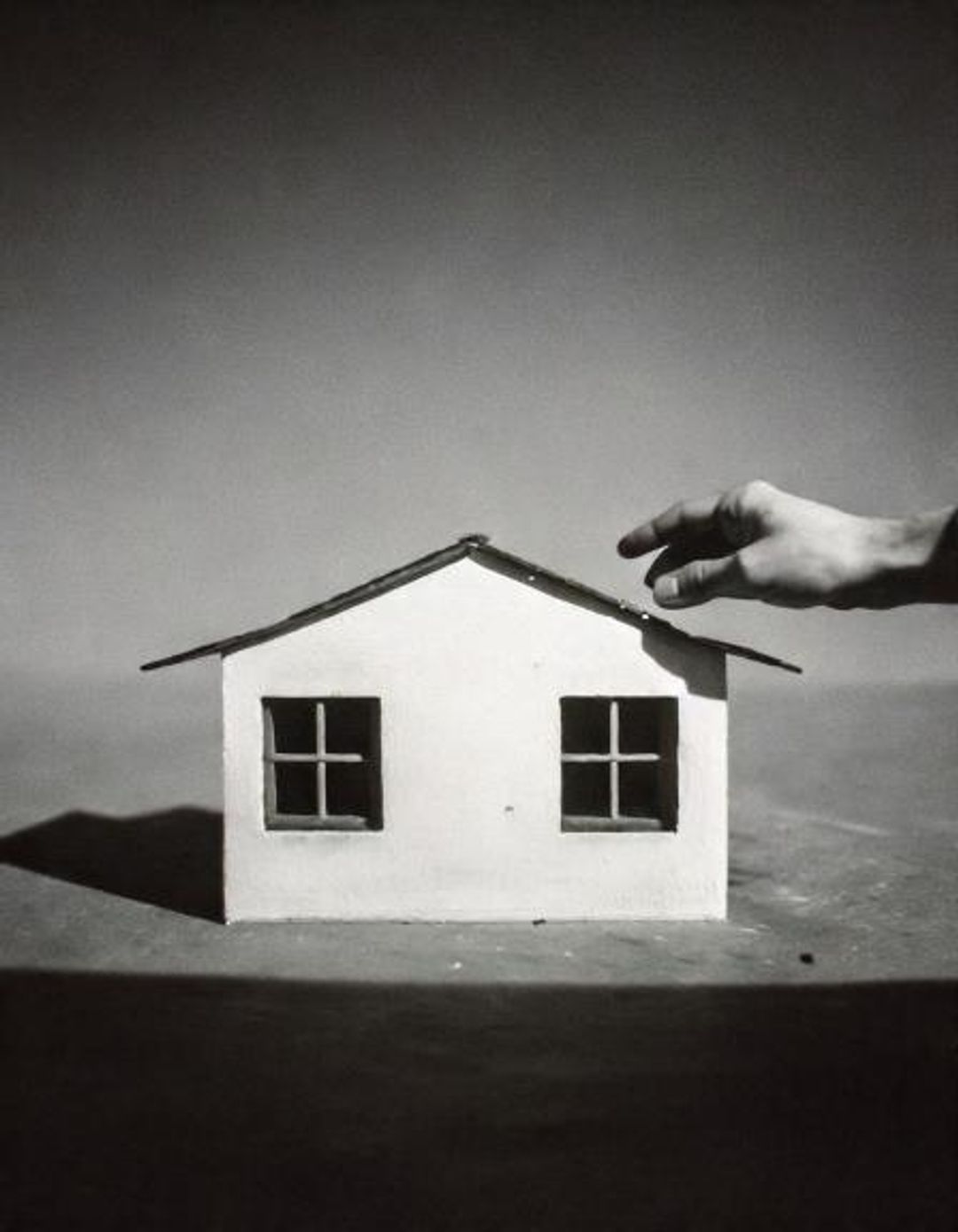 《House model》 photo editing,model, collage, 2024, Hitoki Keino