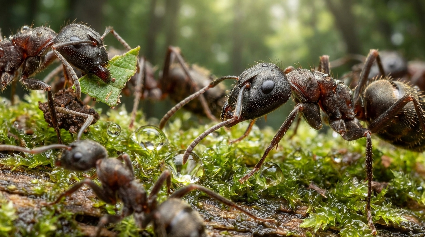 Ant control specialist treating indoor and outdoor areas to eliminate ant infestations in residential and commercial properties.