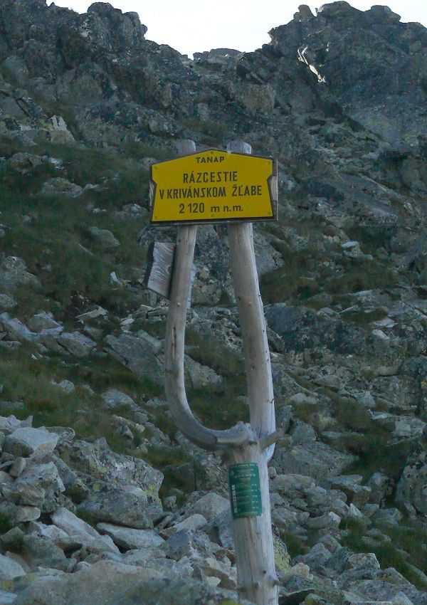 v krivánskom žľabe
