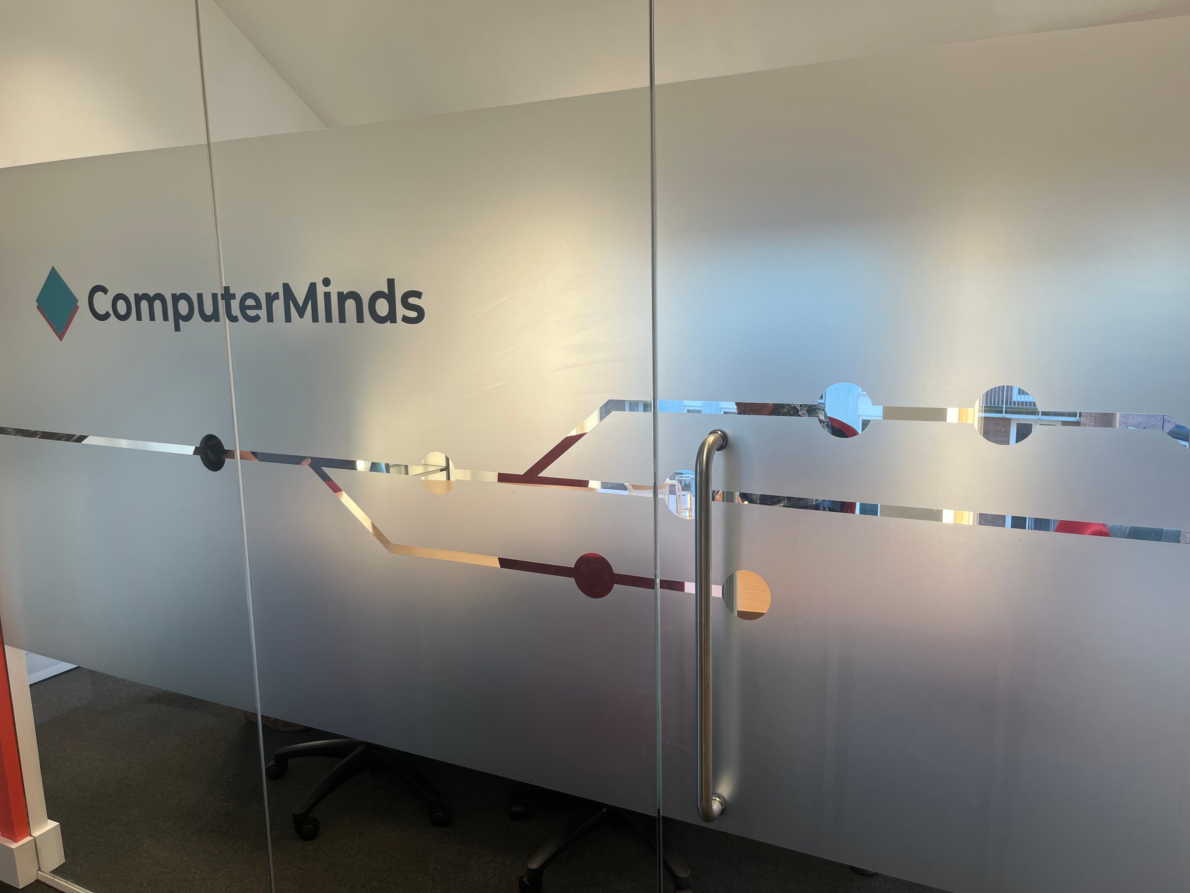 The ComputerMinds meeting room at the Bristol office