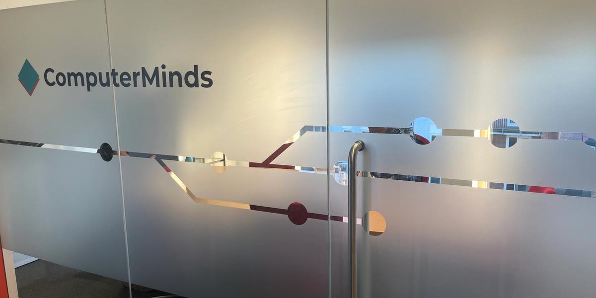 The ComputerMinds meeting room at the Bristol office
