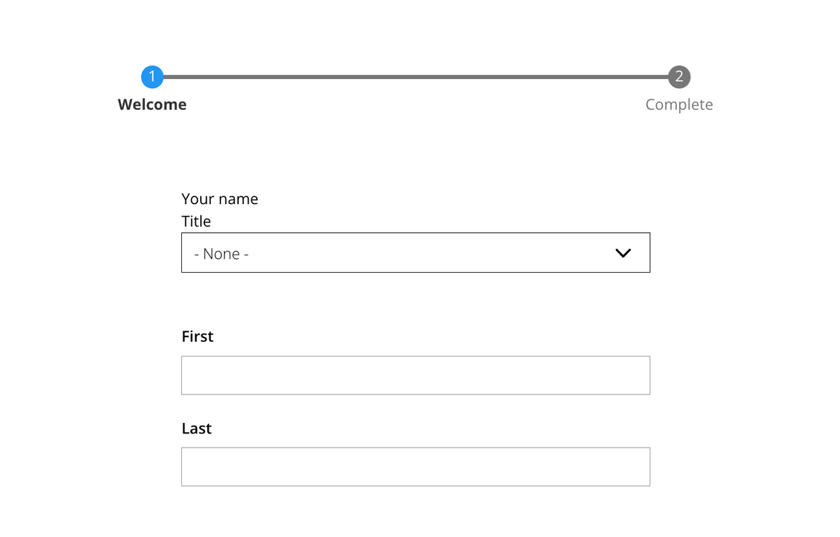 The Demo Webform viewed
