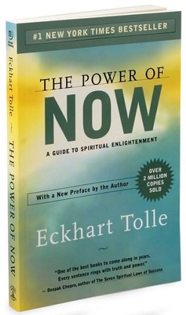 Cover of The Power of Now. A Guide to Spiritual Enlightenment by Eckhart Tolle