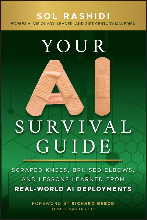 Cover of Your AI Survival Guide by Sol Rashidi