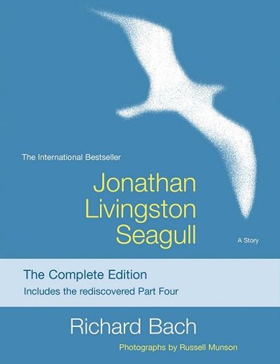 Cover of Jonathan Livingston Seagull. A story by Richard Bach
