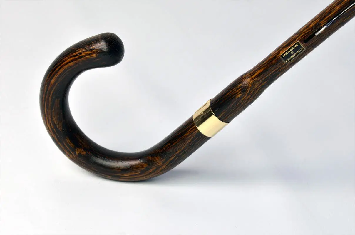 Hardwood Fox Umbrella handle
