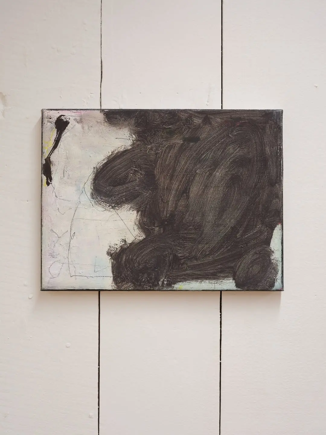 artwork on gallery wall