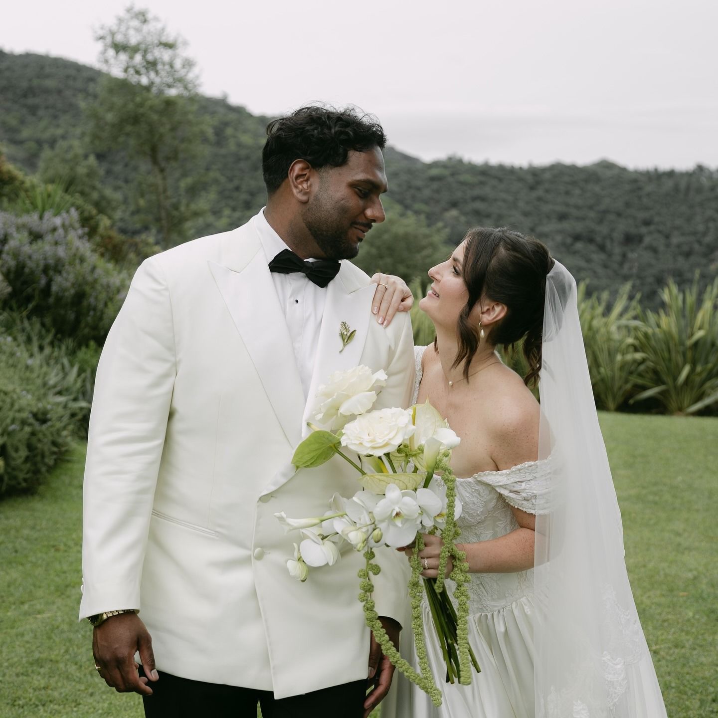 Professional photography of Dylan and Celine on their wedding day