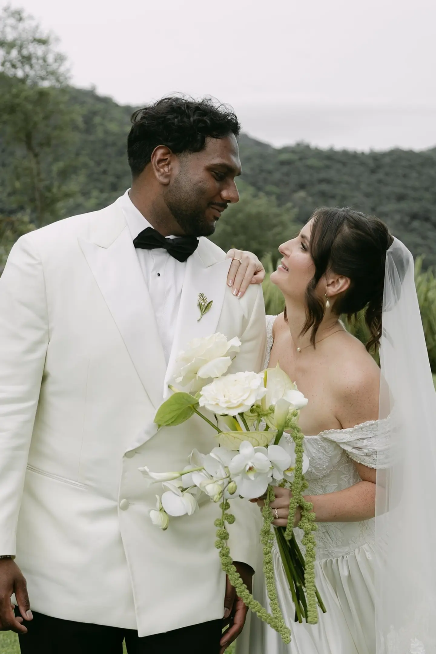 Professional photography of Dylan and Celine on their wedding day