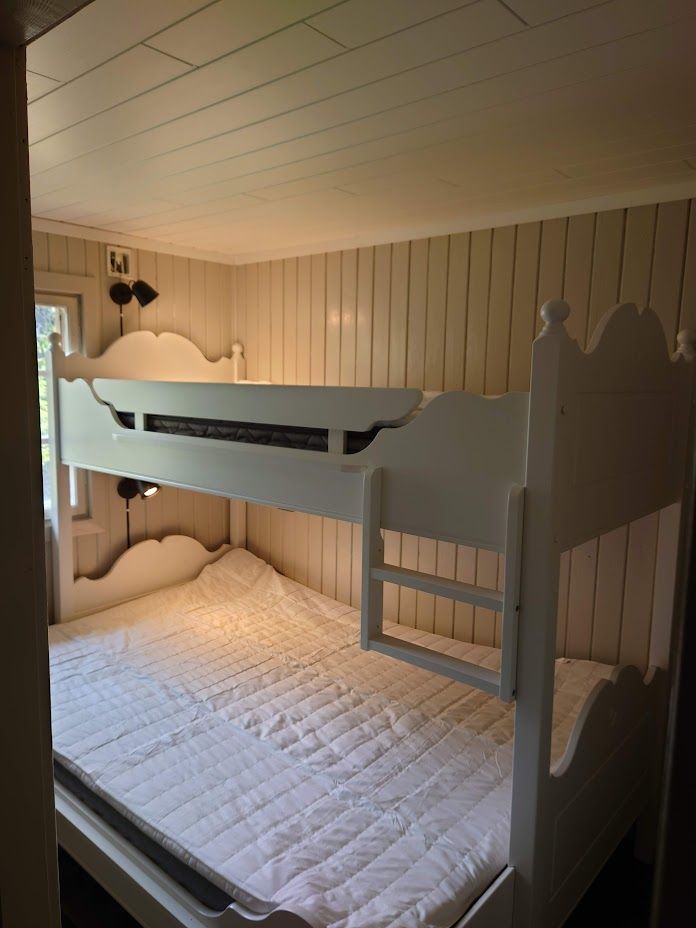 Soverom med køyeseng