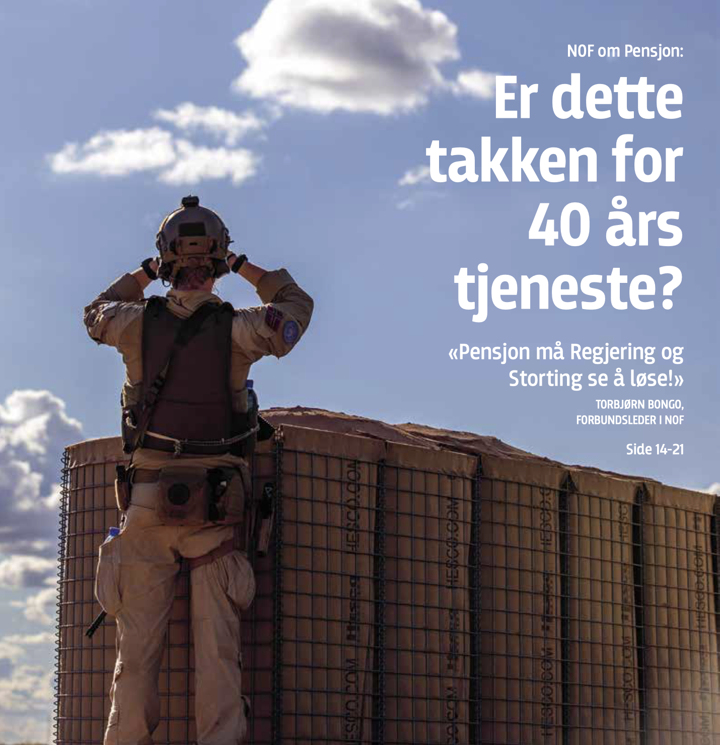 Forsidebilde av Offisersbladet, ugtave 3