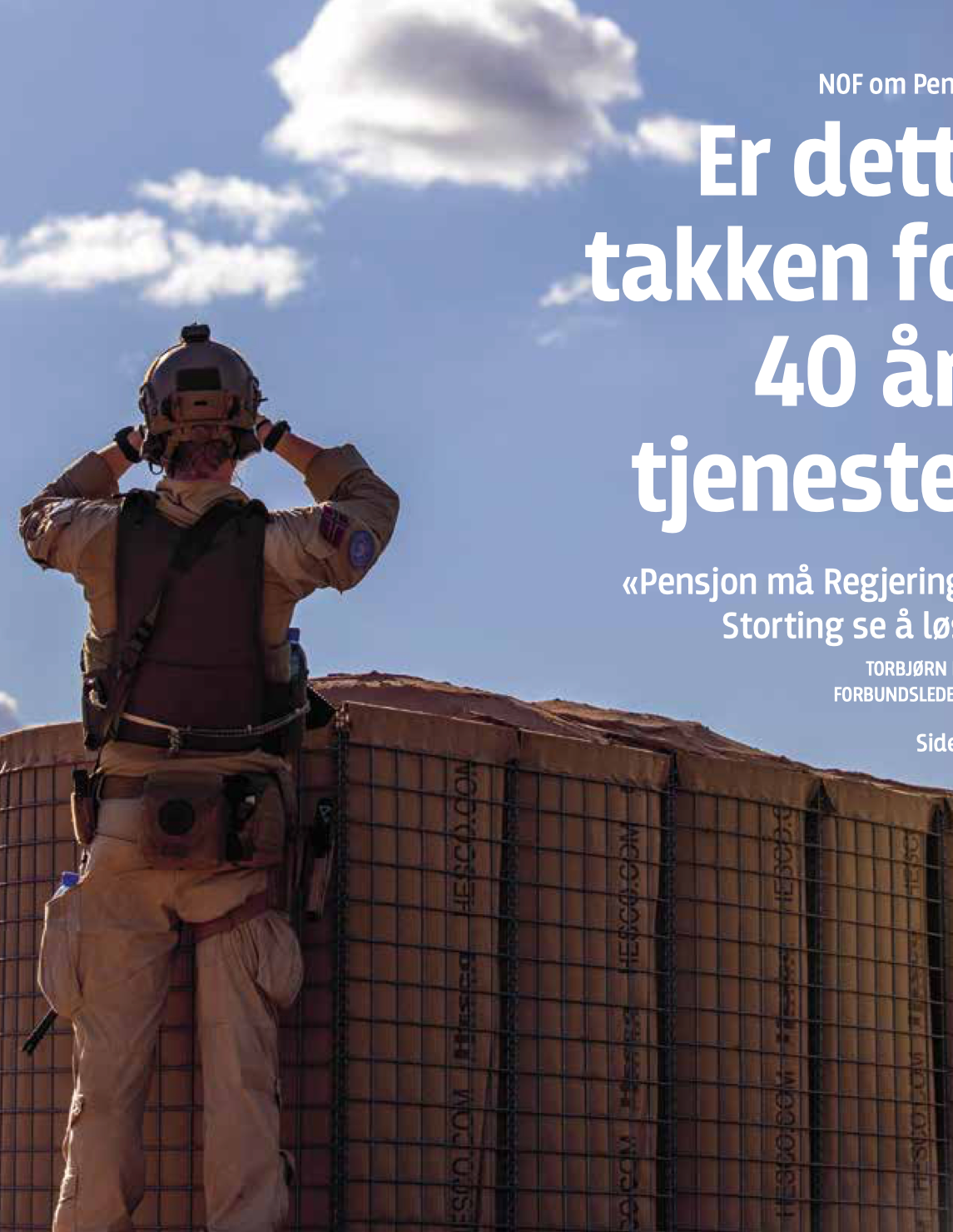 Forsidebilde av Offisersbladet, ugtave 3