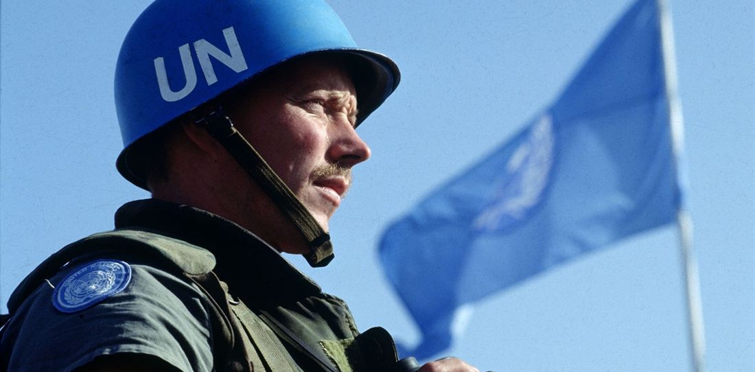 Bilde av en FN-Soldat
