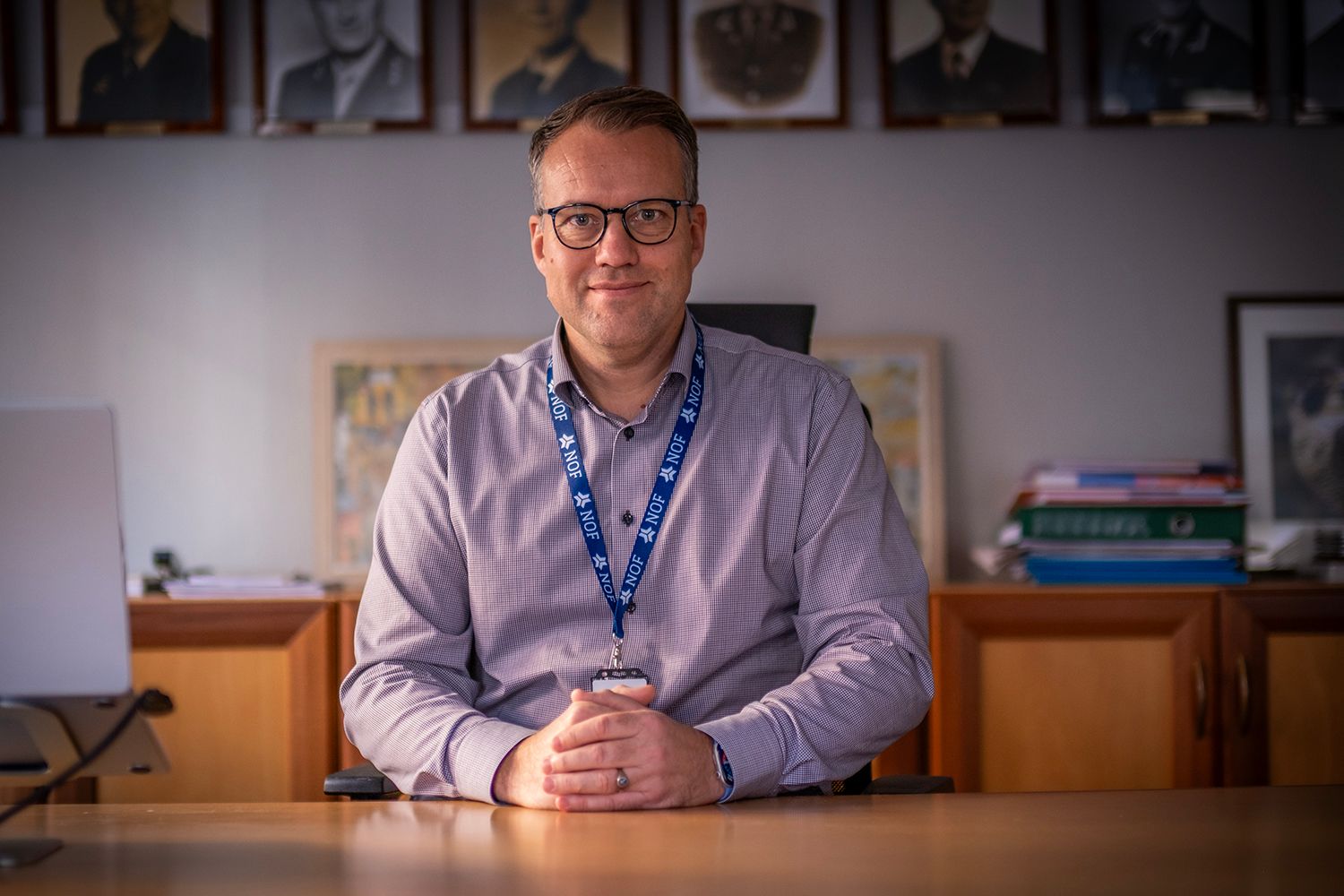 – Jeg gleder meg utrolig til å ta fatt. Jeg har fått en fantastisk velkomst i sekretariatet og NOF generelt, og nå ser jeg frem til å komme mer ut i avdelingene og ta opp igjen kontakten der. Foto: Torgrim Halvari