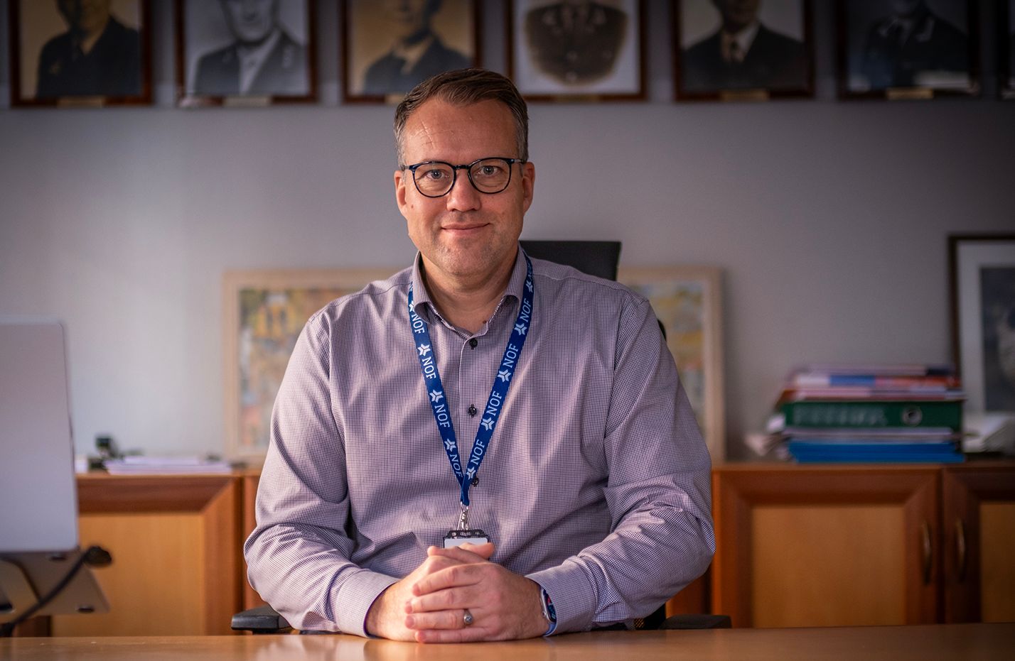 – Jeg gleder meg utrolig til å ta fatt. Jeg har fått en fantastisk velkomst i sekretariatet og NOF generelt, og nå ser jeg frem til å komme mer ut i avdelingene og ta opp igjen kontakten der. Foto: Torgrim Halvari