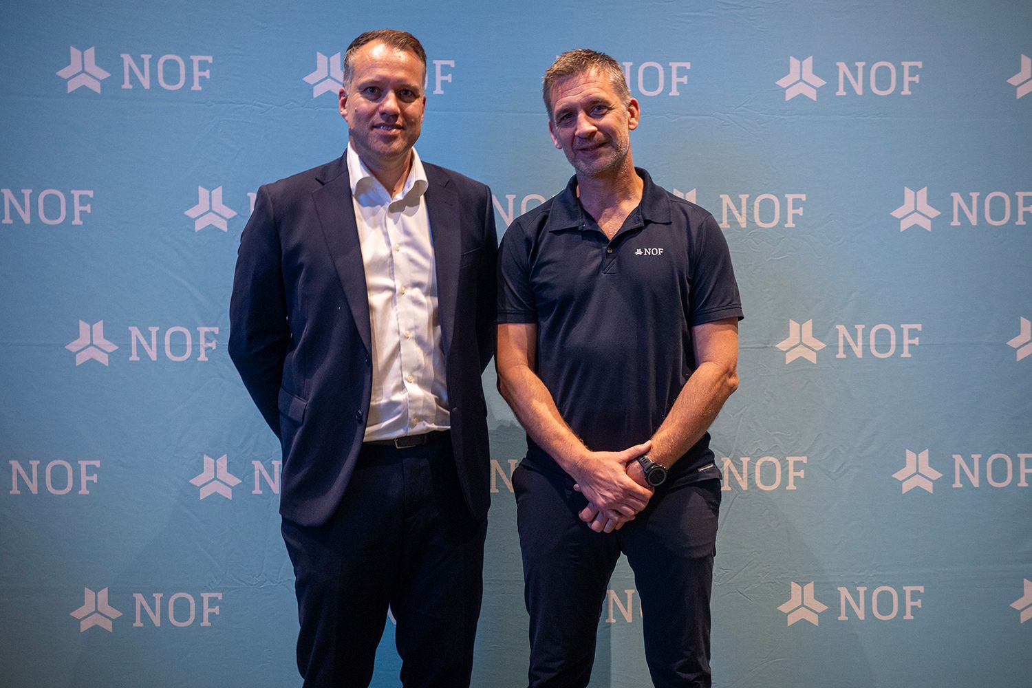 Landsmøtet i Norges offisers- og spesialistforbund (NOF) har valgt Tor Egil Vangstad som ny forbundsleder og Odd Idar Gulbrandsen som ny nestleder. Foto: Torgrim Halvari