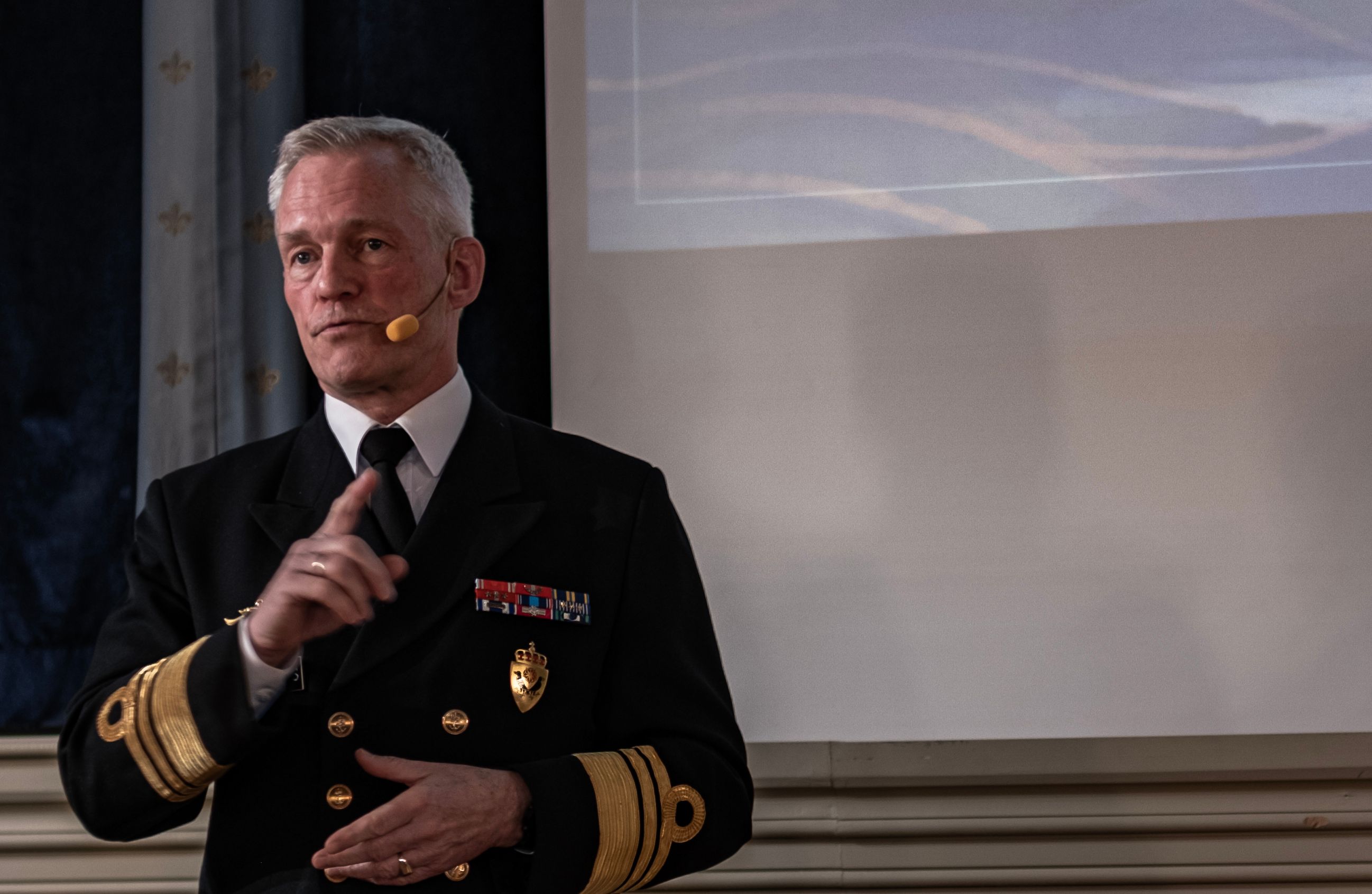 Bilde av viseadmiral Nils Andreas Stensønes