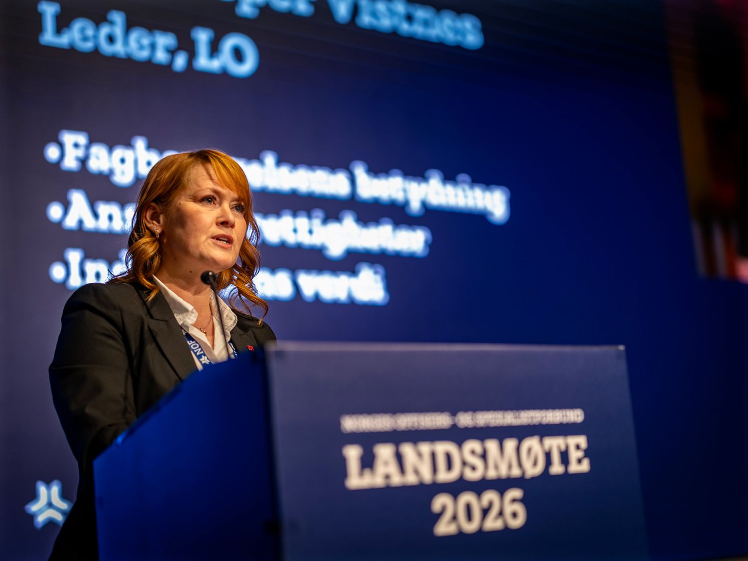 Budskapet var tydelig: Forsvarsløftet lykkes bare dersom vi ser helheten. Materiell, industri og økonomiske ressurser er avgjørende, men det er menneskene, samarbeidet og tilliten som gjør Norge best rustet. Foto: Torgrim Halvari
