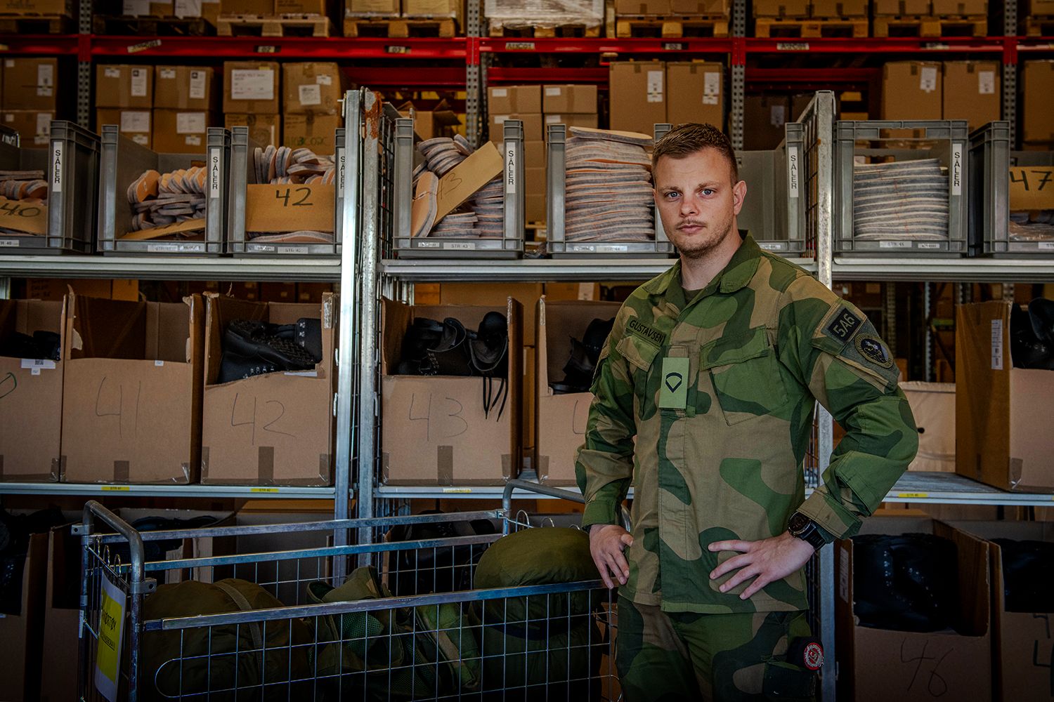 Kim Arne har ventet i snart 2.5 år på sikkerhetsklarering. Vurderer å slutte i Forsvaret. Foto: Torgrim Halvari