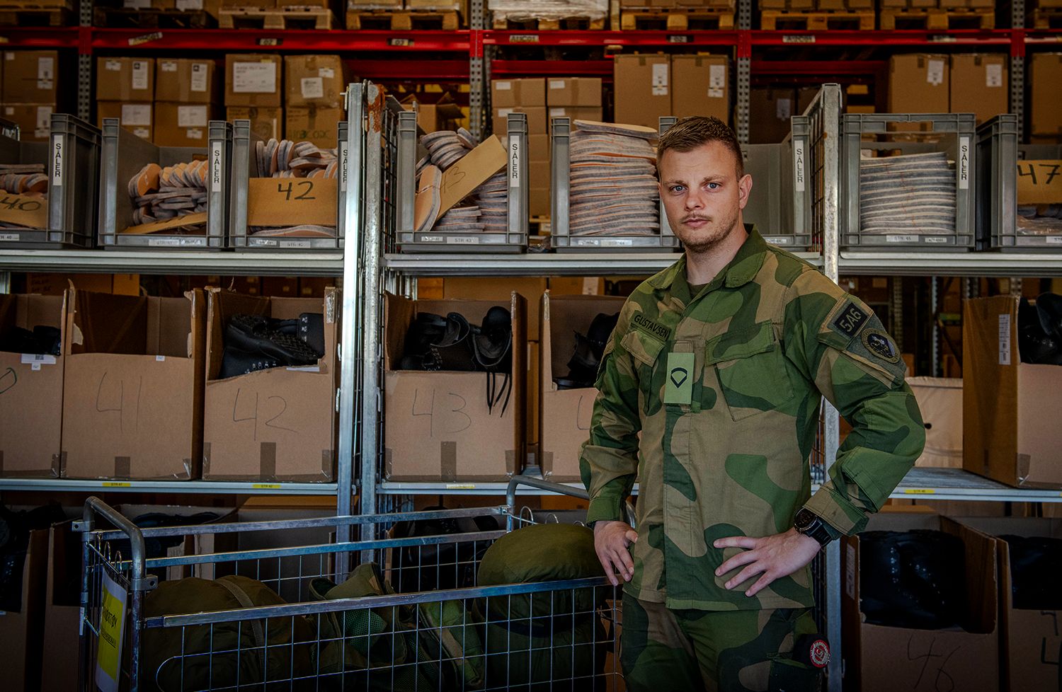 Kim Arne har ventet i snart 2.5 år på sikkerhetsklarering. Vurderer å slutte i Forsvaret. Foto: Torgrim Halvari