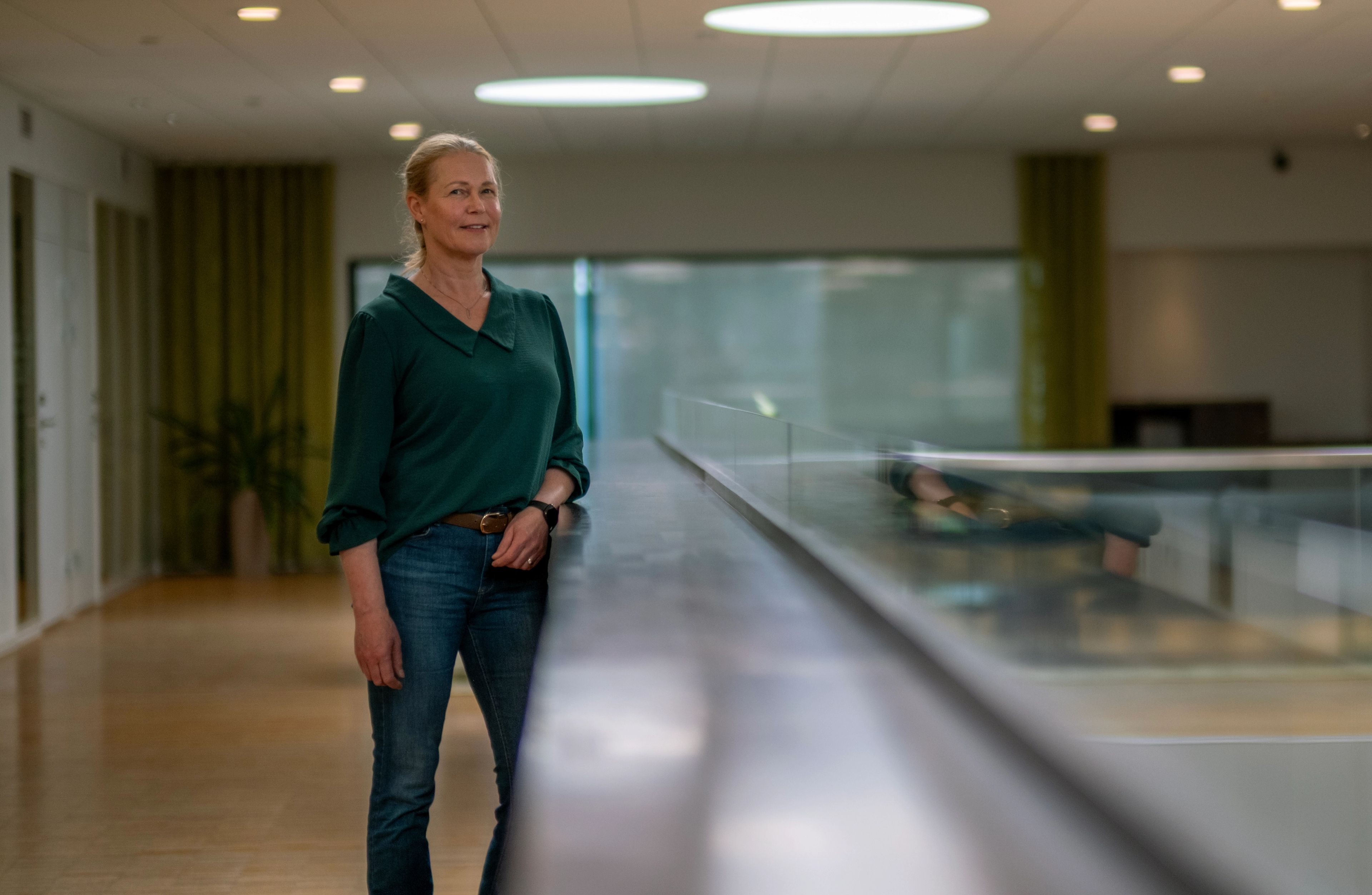 Line Svingen takker NOF for den hjelpen forbundet har gitt henne. Foto: Torgrim Halvari