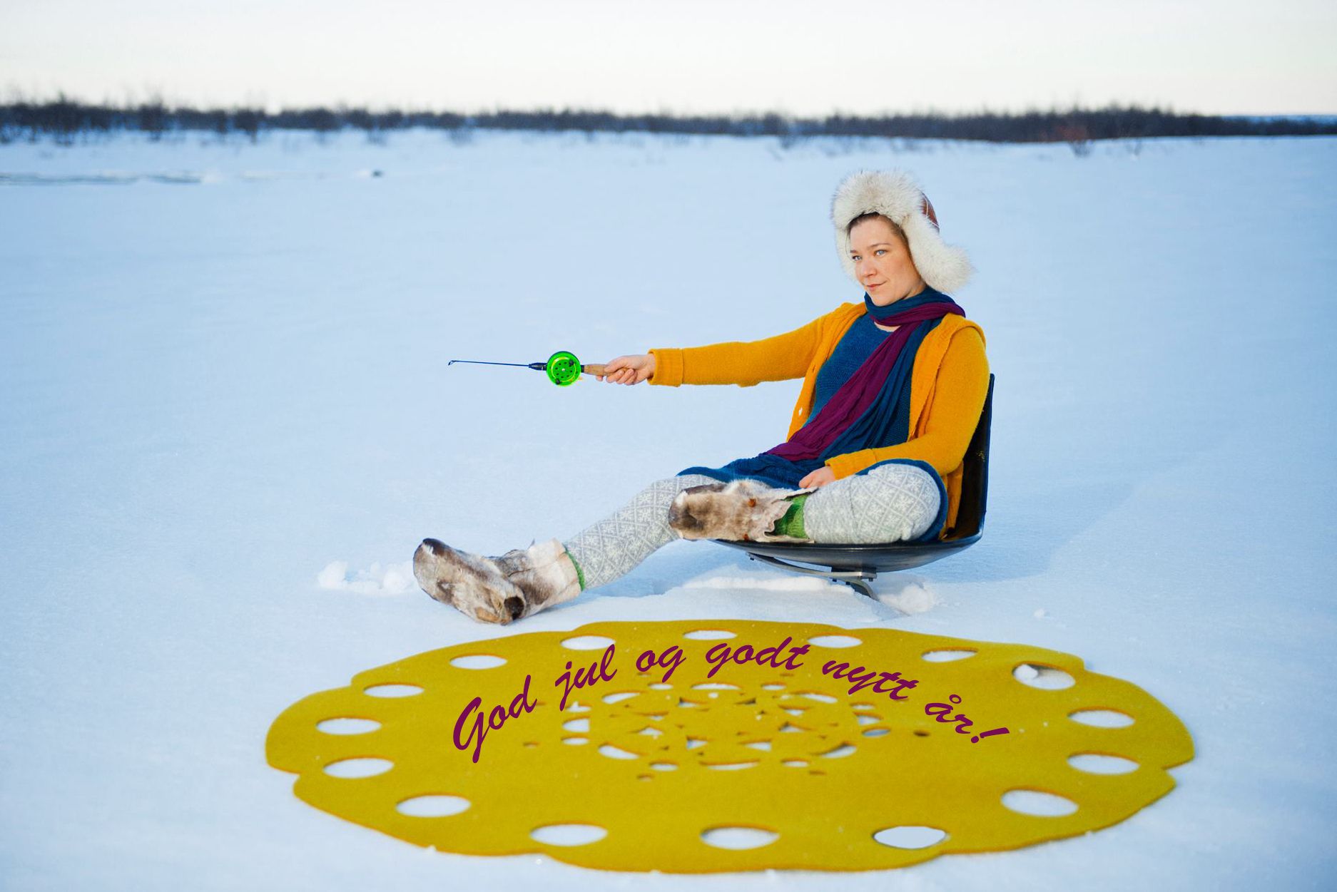 Riktig god jul og et særdeles godt nytt år. Foto: Torgrim Halvari