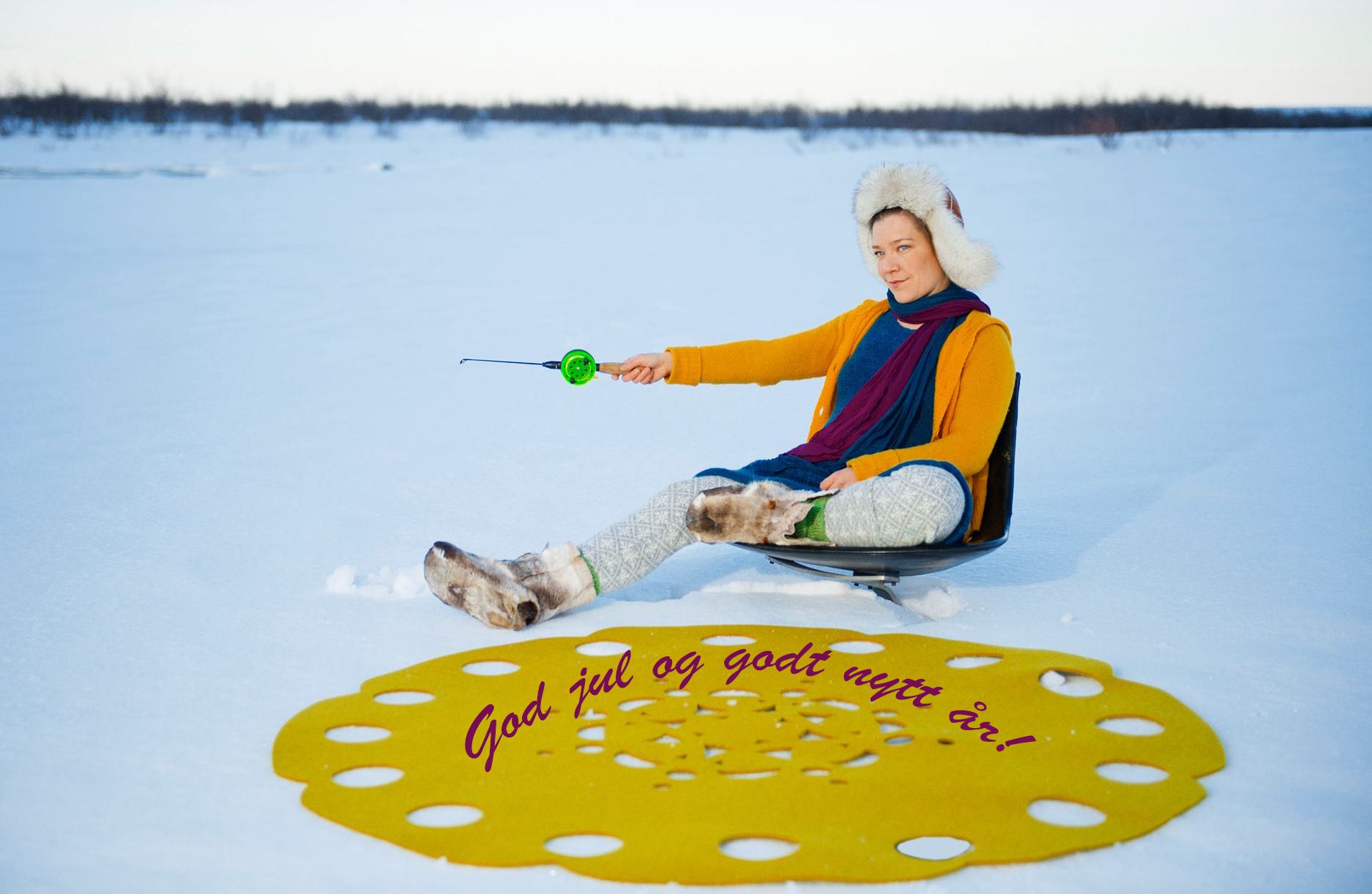 Riktig god jul og et særdeles godt nytt år. Foto: Torgrim Halvari