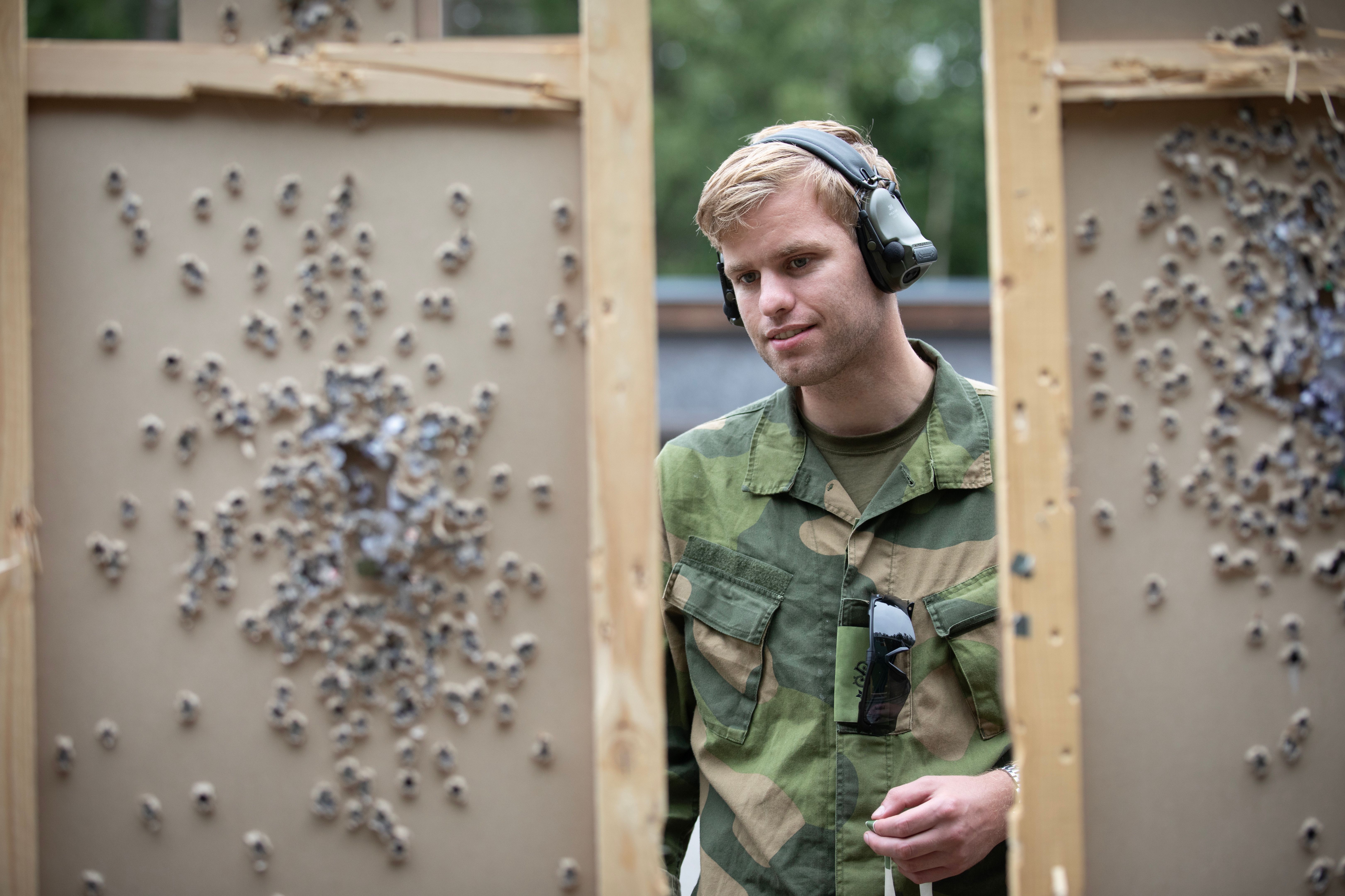 Personer i forsvaret.