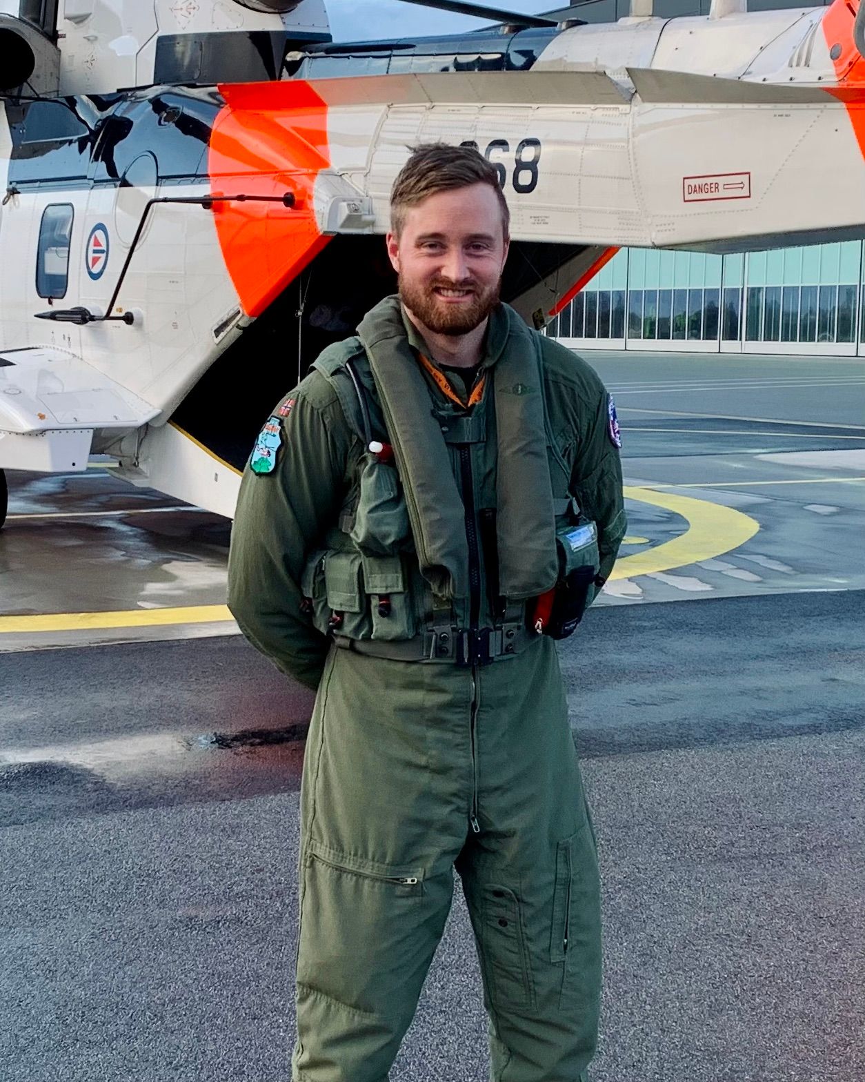 Helekopter-pilot i redningstjenesten