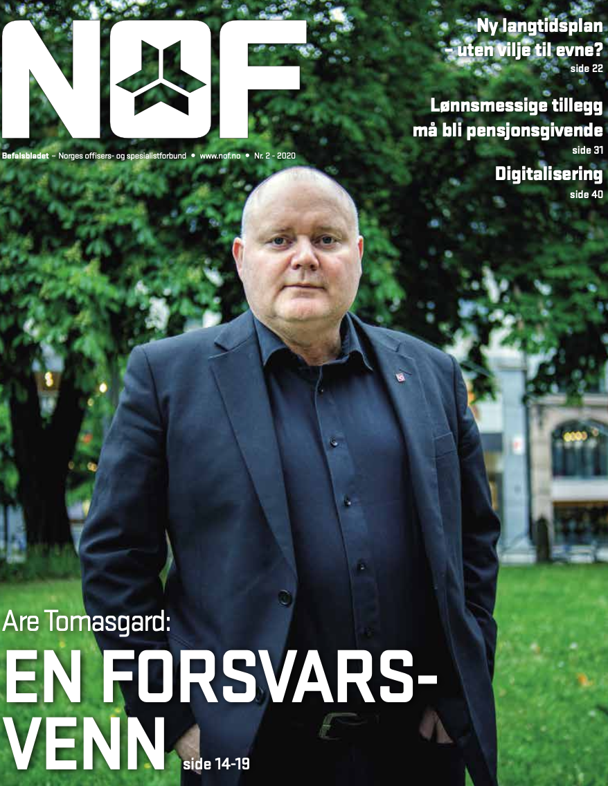 Forsidebilde av Offisersbladet, ugtave 2