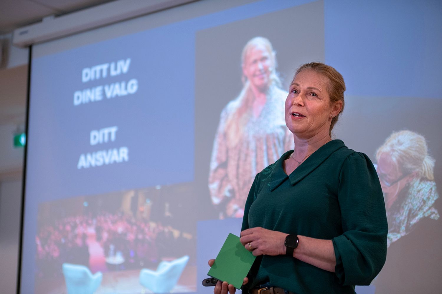 Line Svingen har gått fra å være en pioner i cockpiten til å bli en viktig stemme i samfunnsdebatten om ledelse og kultur. Foto: Torgrim Halvari