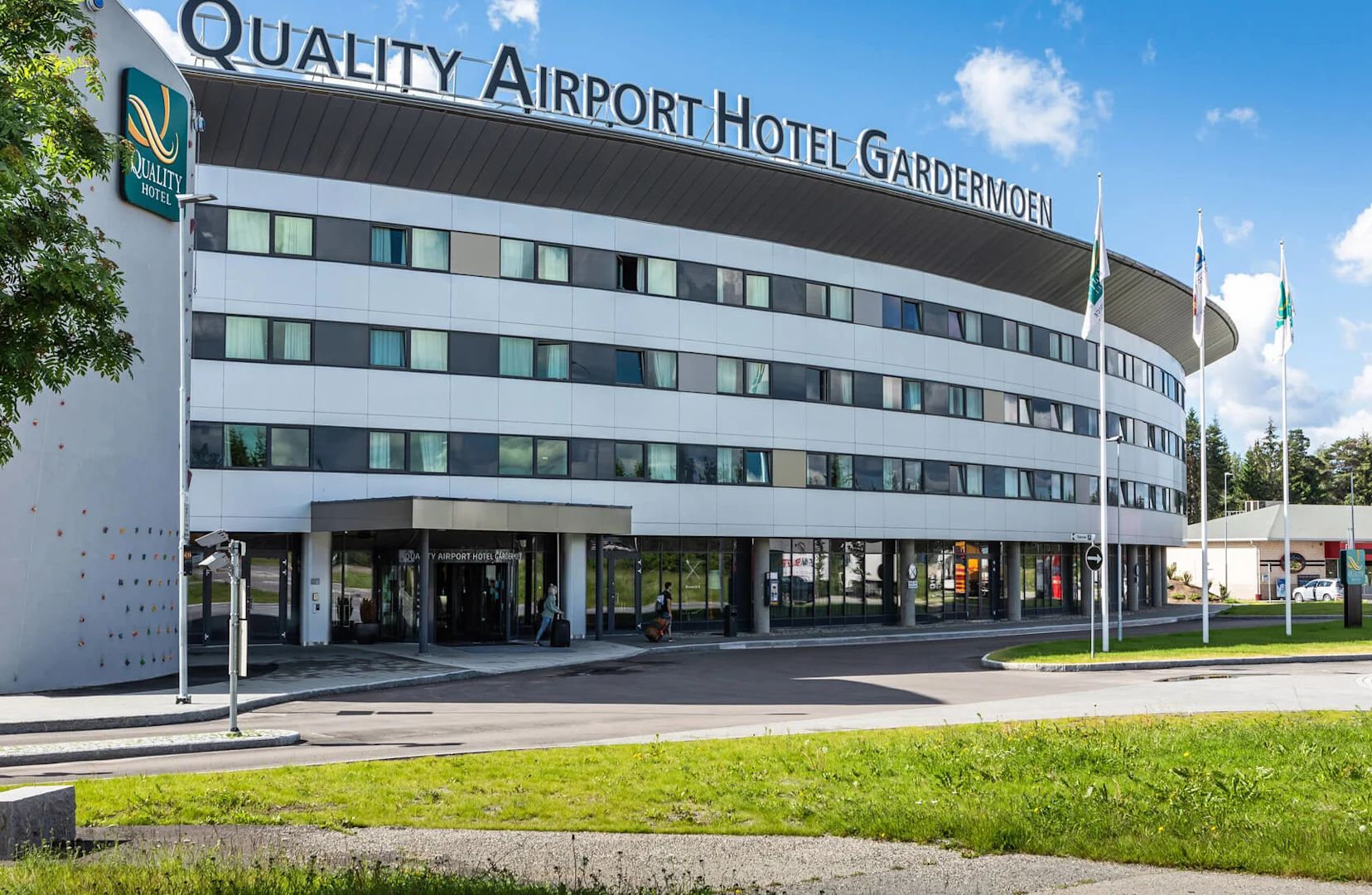 Det er her på Quality Airport Hotel Gardermoen at landsmøtet 2026 skal avholdes. Foto:Strawberry