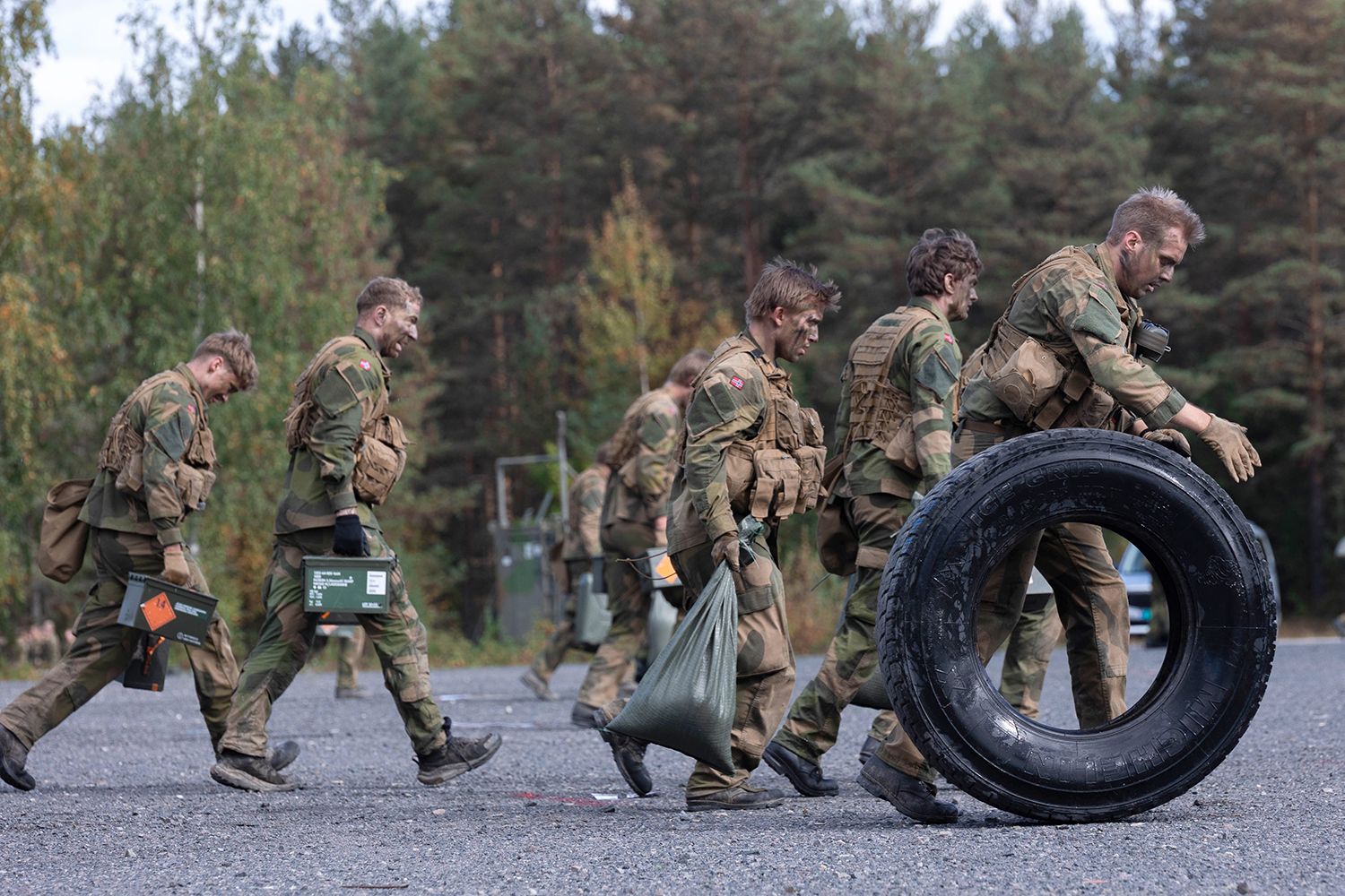 M&E kan bli som en mestringsøvelse i felt. Foto: Maria Bardal Smørgrav / Forsvaret 