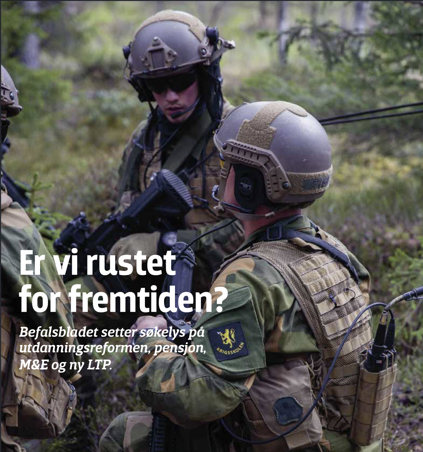 Forsidebilde av Offisersbladet, ugtave 4
