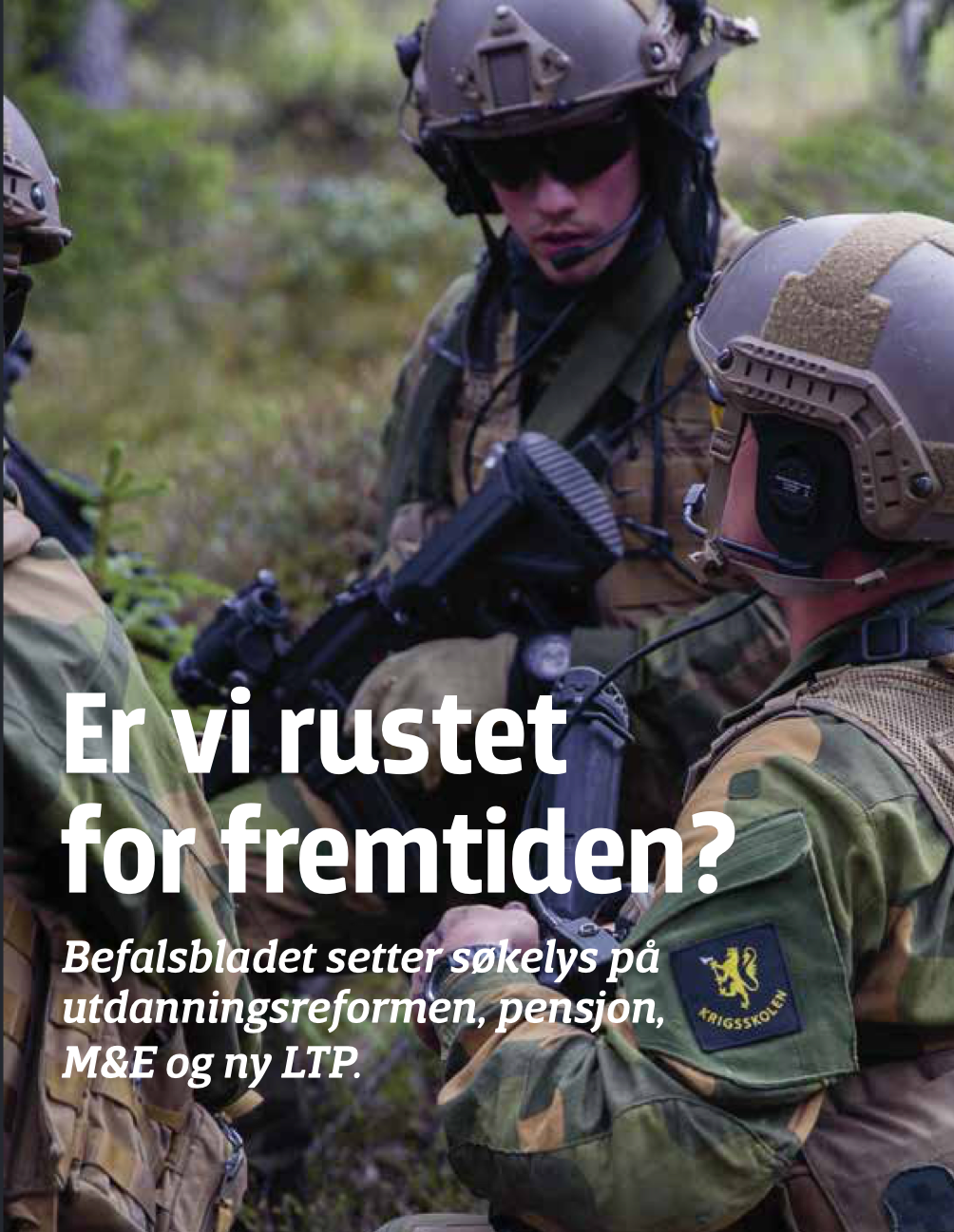 Forsidebilde av Offisersbladet, ugtave 4